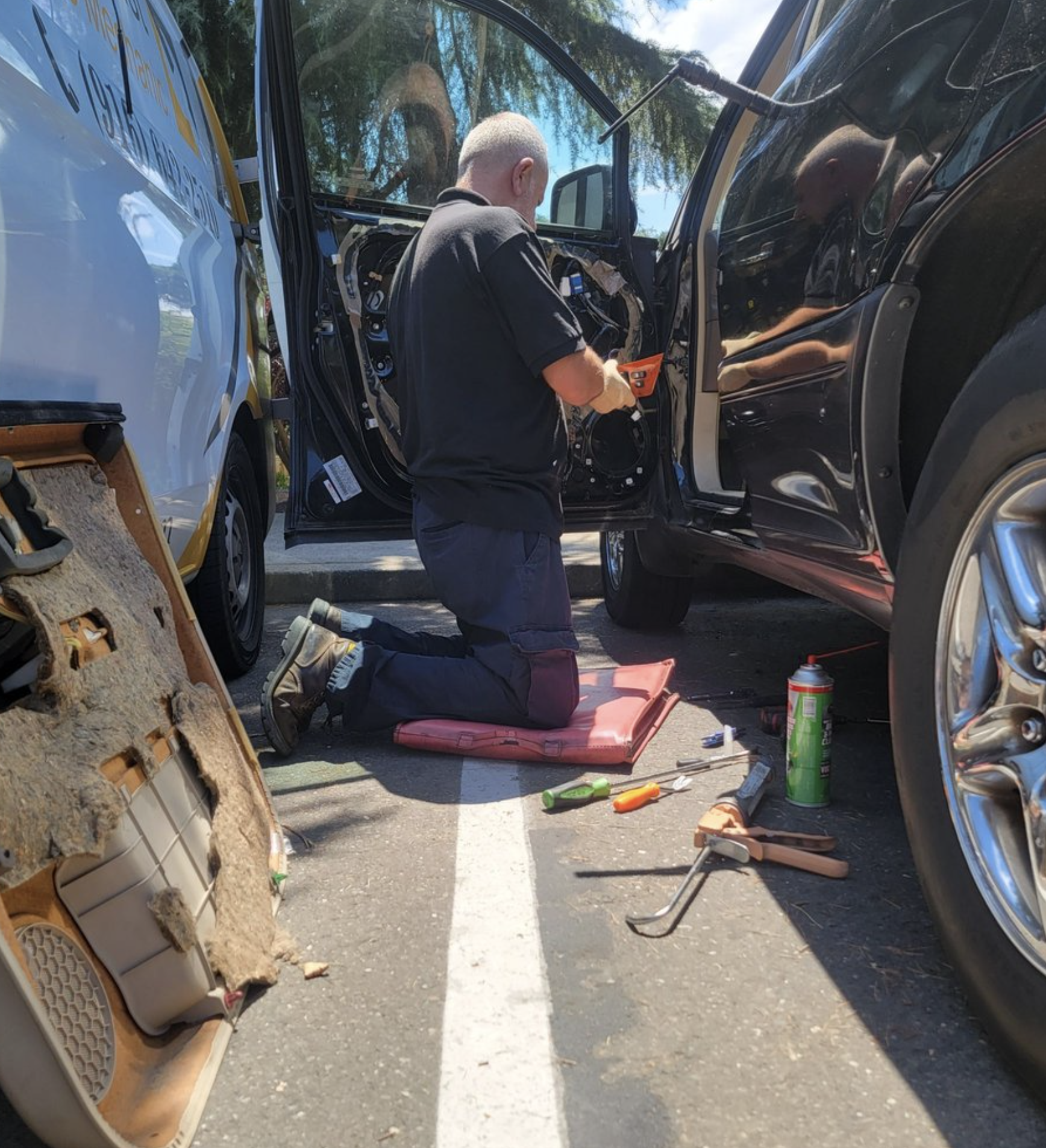 this image shows car repair in Miami, FL